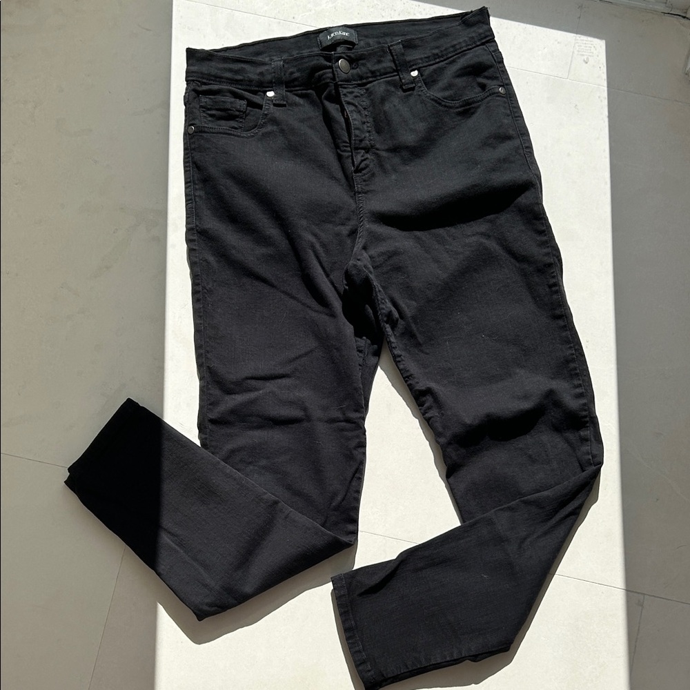 Karen Kane Black Denim Jeans - Picture 1 of 5